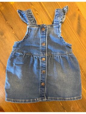 Joe Fresh Baby Denim Sleeveless Dress (6-12M)